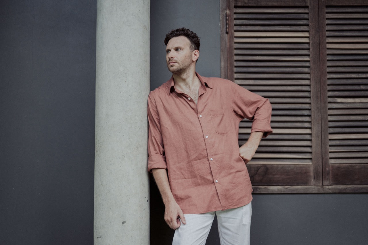 The Men Shirt, long sleeves, classic collar