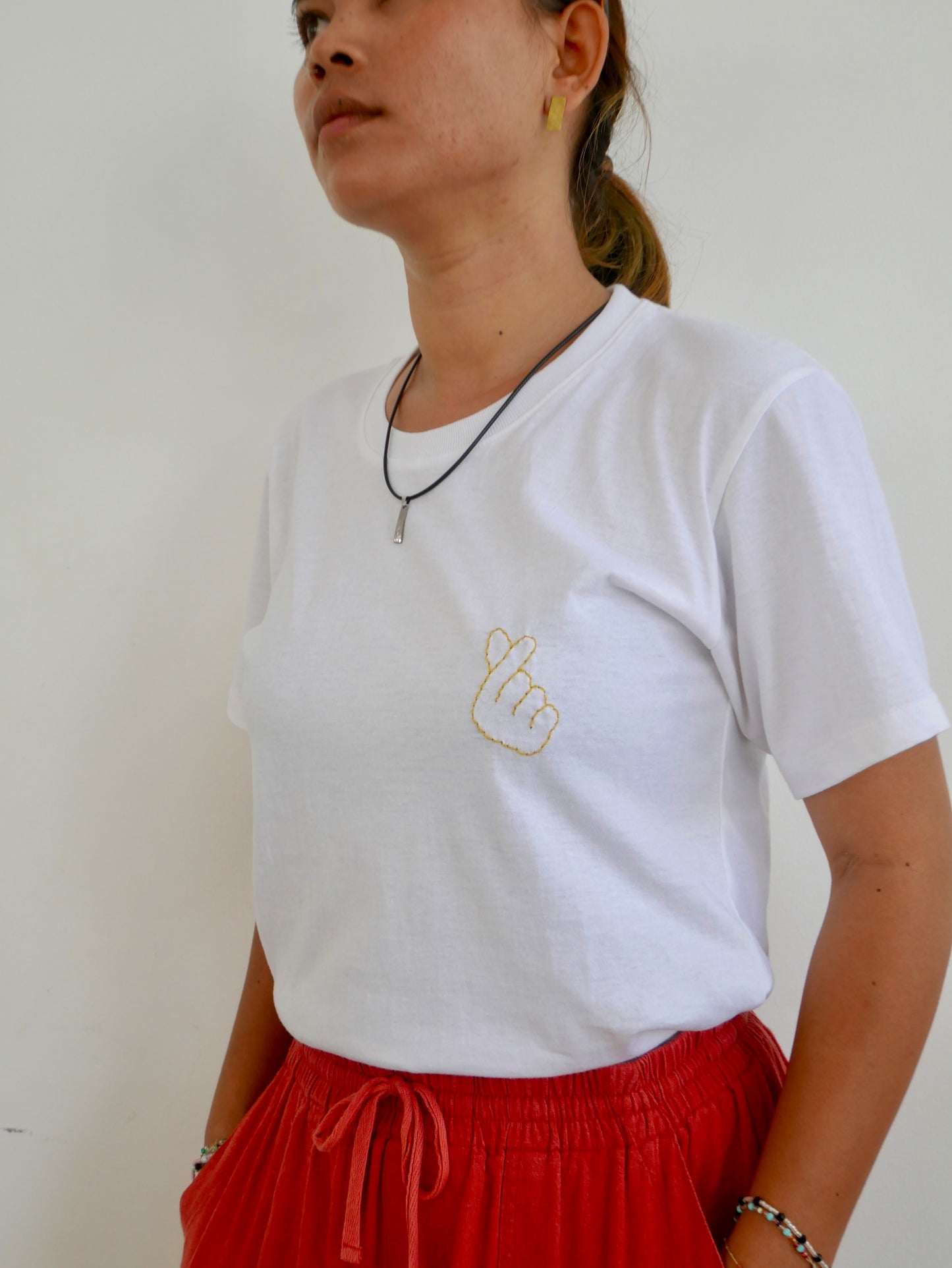 Unisex Teeshirt Embrodery